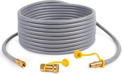 36ft LPG Hose 3/8″ ID Natural Gas Line for Weber Grills Patio Heater