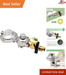 Safety-Enhanced Propane Regulator – Automatic Shut-Off & Leak Detection Features