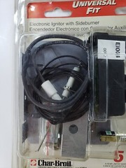 Char-Broil 4184683 Universal Fit Grill Electric Ignitor And Sideburner Opened