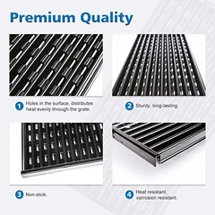 Grill Grates for CharBroil Performance Tru-Infrared 2 Burner 17″D x 17″W