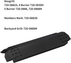 Grill Heat Plates Replacement Parts for Nexgrill 720-0830H, 5 Burner 720-0888, 7