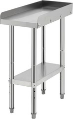 Equipment Grill Stand Table 12x24x30 Inch Stainless Steel NSF Certified 400 Lbs