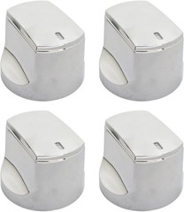 Chrome Control Knob Replacement for Char-Broil Performance Series Gas Grill (201