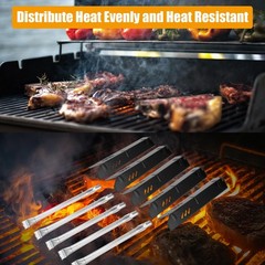 BBQ-PLUS Grill Replacement Parts Grates,Heat Plates,Burners,Electrode Ignitor