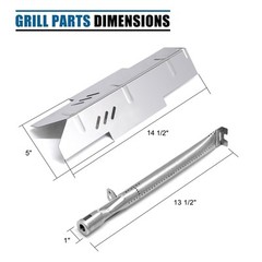 Grill Parts for Dyna Glo DGF350CSP DGF350CSP-D 2 Burner Grill Models, for Dyn…
