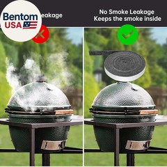 High Temp Grill Gasket Replacement Compatible Fit L/XL Big Green Egg Ceramic Lid