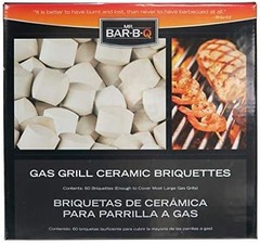 Mr Bar B Q 06000Y Gas Grill Ceramic Briquettes