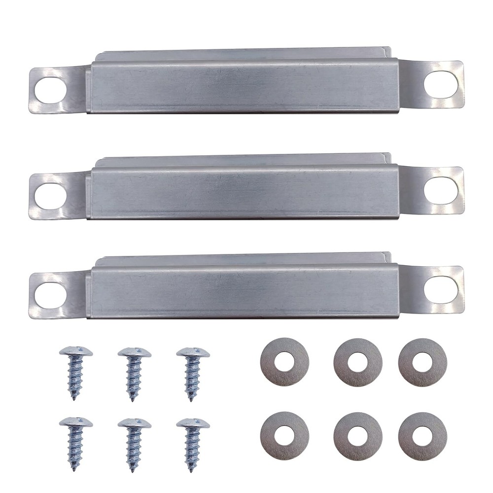 3 PCS KC624 Stainless Steel Crossover Tube Burner Fits Charbroil Grill