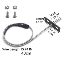 For Pit Boss Smoker Temp Sensor Replacement All Models Waterproof Plug Play RTD