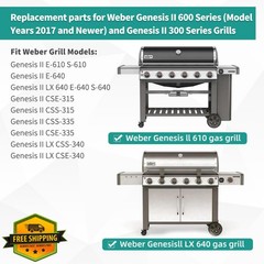 Meyafiny 18 7/8″ Genesis ii 600 Grill Grates 3 Pk