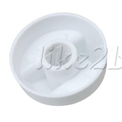 4 Sets White High Quality Plastic Round Universal Oven Cooker Knob