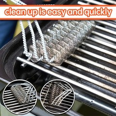 7MM Stainless Steel Grill Grates Replacement for 3 & 4 Burner Grills – Durable C