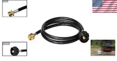 Durable 5ft Propane Adapter for Lanterns, Grills – 1 lb to 20 lb Fuel Solution