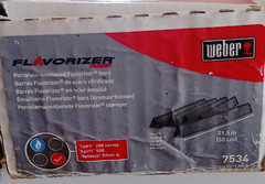NEW Weber BRAND #7534 Flavorizer Bars 5 Spirit 200-500 Series & Genesis A **READ