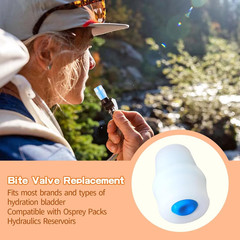 Replacement Bite Valve Nozzles Compatible with Osprey, Salomon&Hydrapak Hydratio