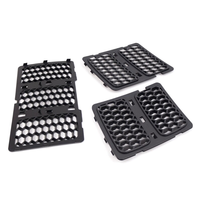 Replacement Mesh Grill for Grand 68143074AD Front Honeycomb Mesh Grill
