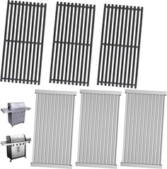 Emitter Plates Cooking Grates for Charbroil Tru-Infrared 4 Burner Grill