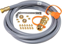 Blackstone 5249 Propane to Natural Gas Conversion Kit, Gray | 10′ Hose