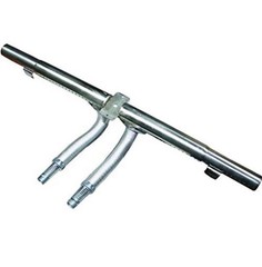 New Brinkmann Adjustable Bar Burner Stainless Steel 812-7233-S