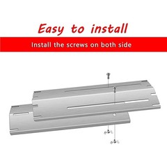 Universal Adjustable Stainless Steel Heat Plate Shield, Heat Tent, Flavorizer…