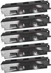 Even Heating 5-Pack Heat Plate Shield for Charbroil & Nexgrill 14.625″ x 4.25″