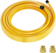 Propane Grill Conversion Kit – 70ft CSST Hose with 2 Male Adapters