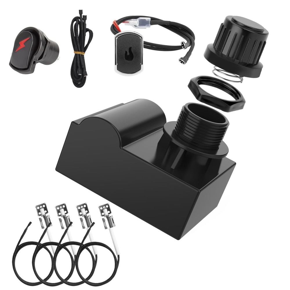 BBQration Grill Igniters for Charbroil Ignitor 4 Outlets Kit, 4-Outlets