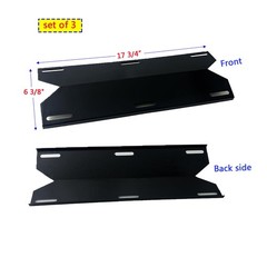 Replacement Parts Kit for Gas Grill – 3 Pack Burner & Heat Plates