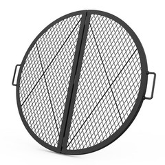 only fire X-Marks Fire Pit Cooking Grate, Foldable Round Grate for Outdoor Co…