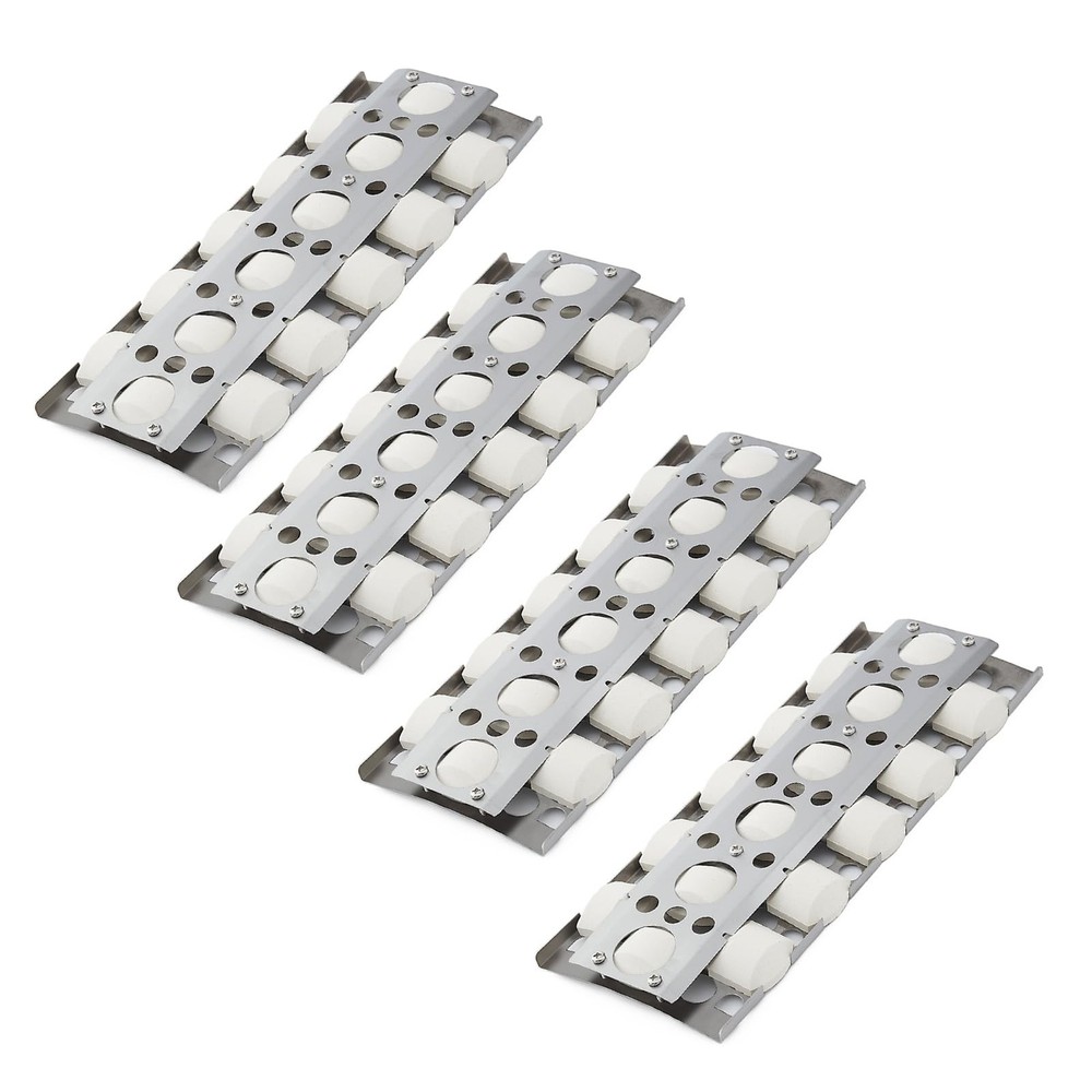Briquette Tray Parts for RCS Grill 4PCS 16” x 6 1/2” briquettes, Silver