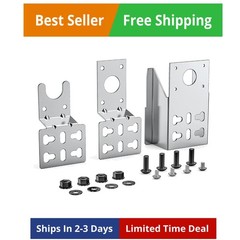 6902 Universal Barbecue Grill Stainless Steel Rotisserie Motor Bracket Set