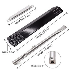 Grill Parts Kit Compatible With Charbroil 463241013 463241314 463241313 Burner