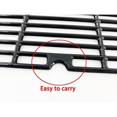 Direct store Parts 16 7/8″ x 9 5/16″ Each, 16 x 27 15/16″ Total, Black