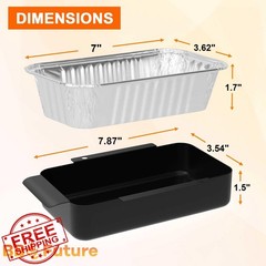 BBQ Future G416-0015-W1 grill grease pan 10 pcs liners