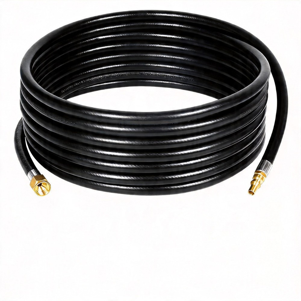 GASPRO 24FT RV Quick Connect Propane Hose for Camping Grill Heater Fire Pit