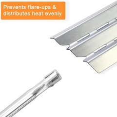 Heat Plates and Grill Burners Replacement for Sterling and Broil King Grill
