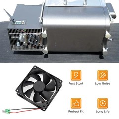 12V Fan Replacement Kit for Green Mountain Davy Crockett and Trek Grill, Combust