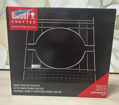 Weber Crafted Spirit Genesis 2016 Outdoor Kitchen Smoke Spirit Frame Kit 7678