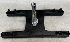 Charmglow Older Single Tube Cast Iron Grill Burner 15-7/8″ x 8″ Adjustable Tube