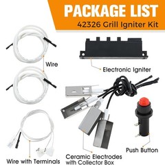 42326 Grill Igniter Kit Replacement for Weber Summit D6 Grills
