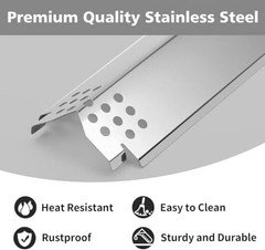 Grill Heat Plates Replacement Parts for 5 Pack Stainless Steel Heat Plates