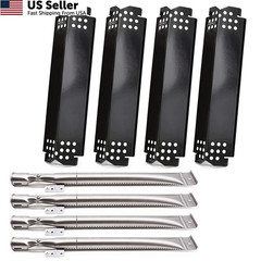 Criditpid Grill Replacement Parts 4 Burner – Porcelain Steel, 4 – PS