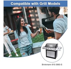 Grill Replacement Parts for Brinkmann 810-3660-S Grates, Heat Plate, Carry Over
