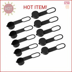 Timsec 10Pcs QCC1 Dust Caps for Propane Adapter and Gauge Fitting, Propane Tank