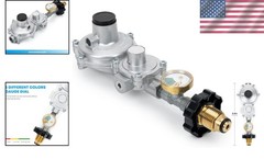 Propane Regulator with P.O.L Tank Connection