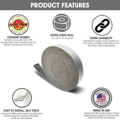 High-Temp Replacement Gasket Kit for Large XL Big Green Egg Ceramic Lid