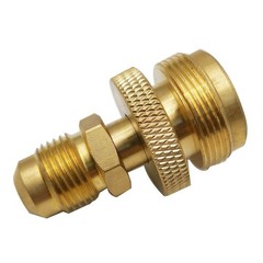 High Quality Brass Propane Adapter 3/8″ Male Flare for Turkey Fryers Smokers