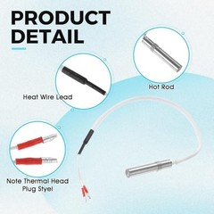 Hot Rod Grill Igniter Replacement for Green Mountain, Daniel Boone Wood Pellet a
