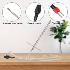 6pcs RTD Temperature Probe for Z-Grill 700 Series, Pellet Grill – Split RTD M…