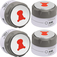 Grill Knobs for Weber Summit,4-Pack 91538 Lighted Control Grill Knobs for Weber